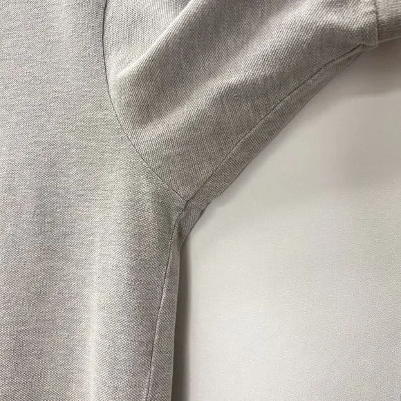 Polo Sport Vintage Ralph Lauren Large Logo Made in USA Grey Polo Shirt M - Picture 9 of 10